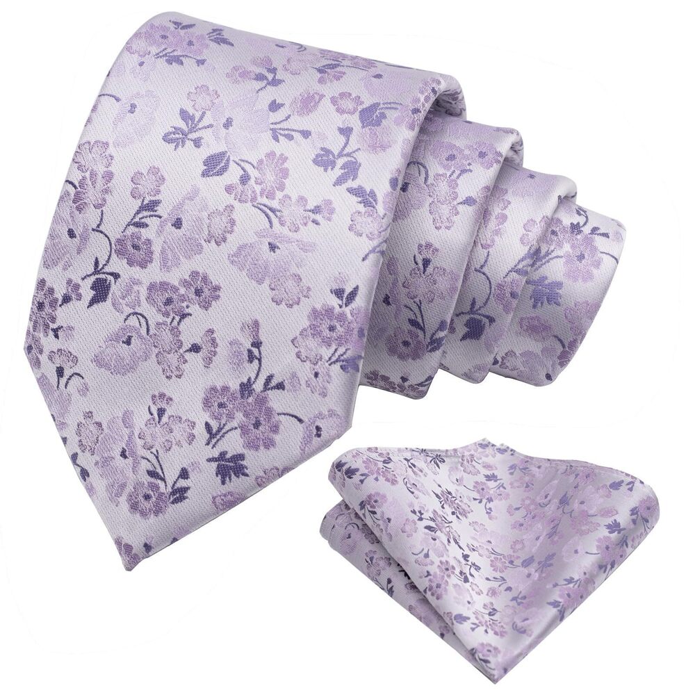 2184 3.15inches Chic and Refreshing Flower Patterned Tie with Floral